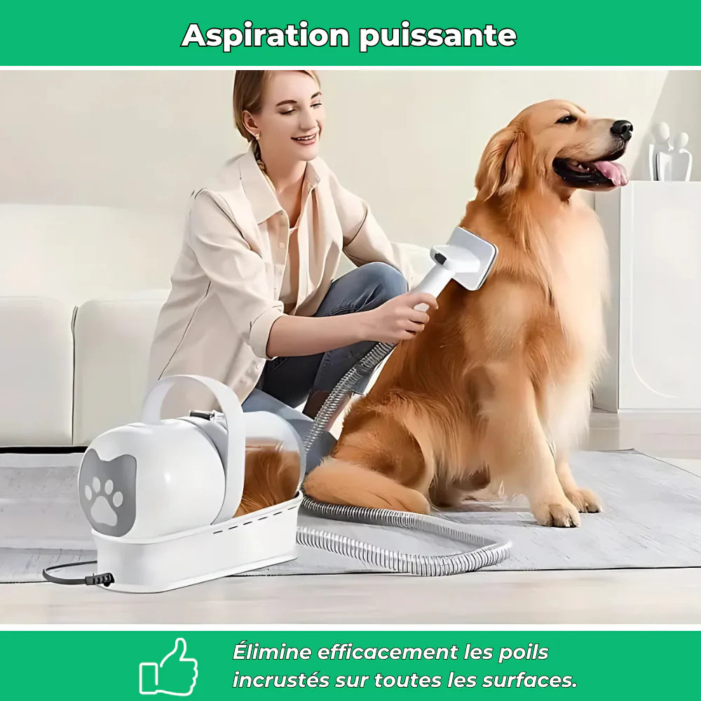 🐾 Aspirateur PoilsPro™ – Le compagnon idéal des propriétaires d’animaux