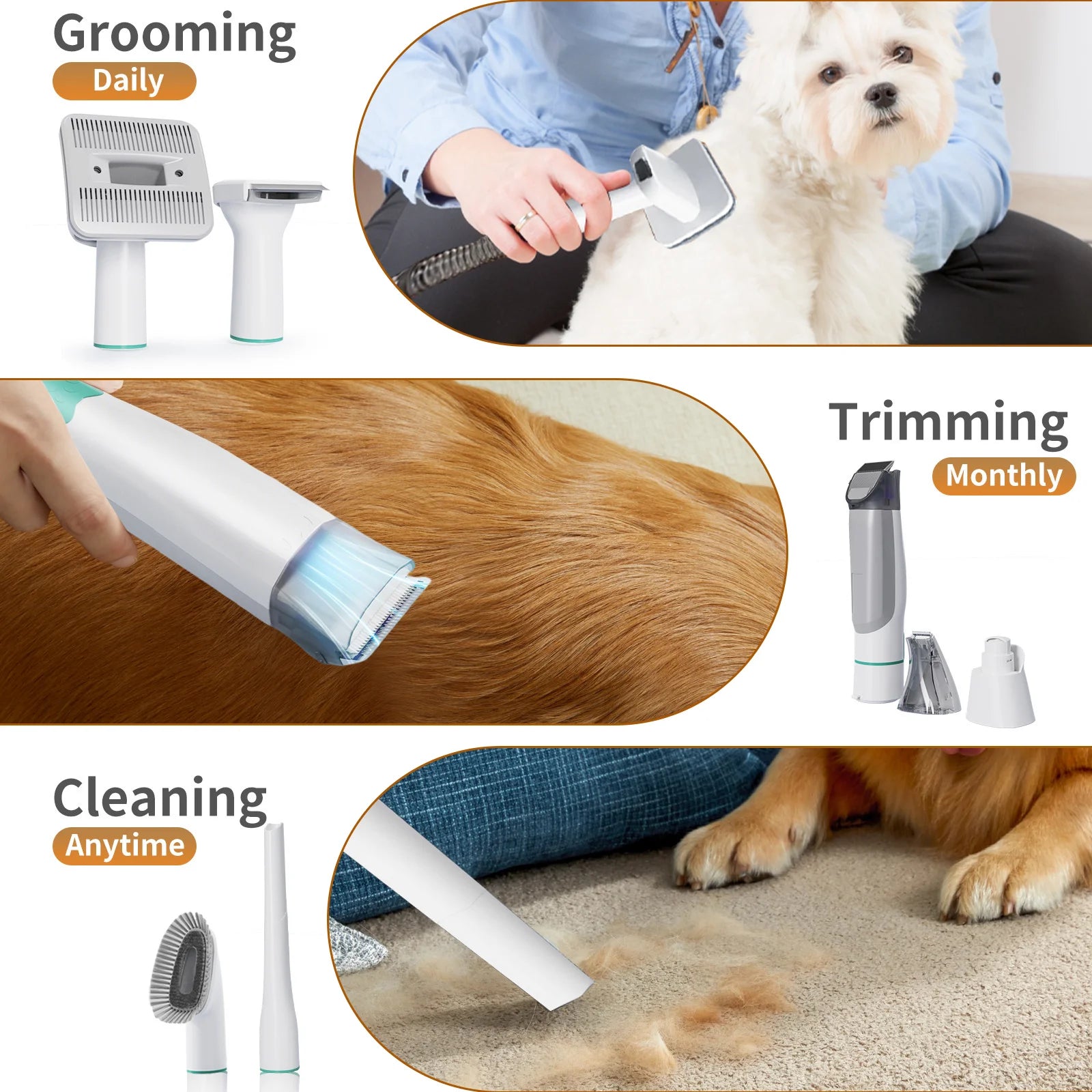 🐾 Aspirateur PoilsPro™ – Le compagnon idéal des propriétaires d’animaux