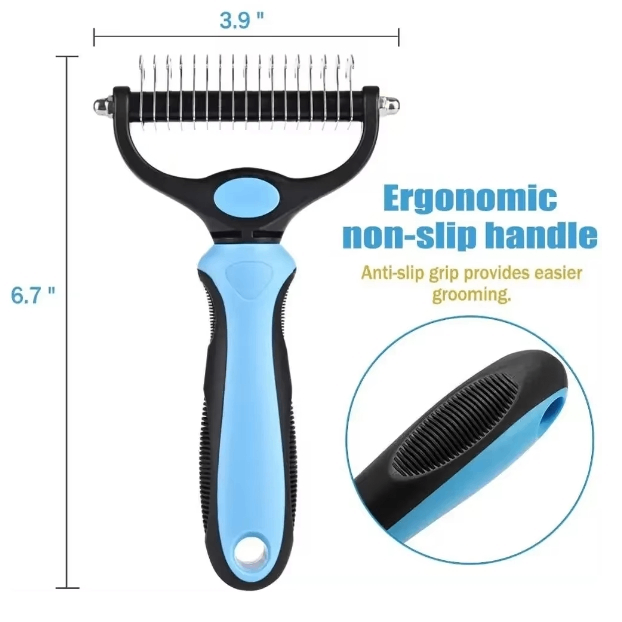 Brosse Anti-Nœuds Professionnelle – Double Face Haute Efficacité